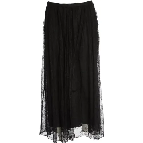 Lace Midi Skirt Aw24 , female, Sizes: M, L, S - Rotate Birger Christensen - Modalova