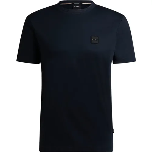 Boss Tiburt 278 T Shirt Size: S, colour: Navy , male, Sizes: S, 3XL, 2XL - Hugo Boss - Modalova