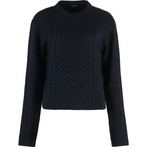 Lurex Cable Strickpullover , Damen, Größe: XS - Fabiana Filippi - Modalova