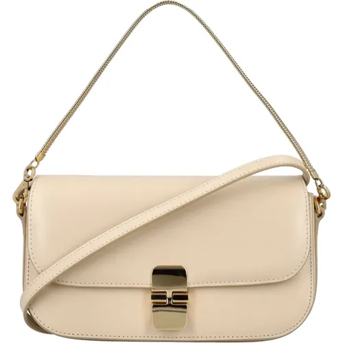 Women's Bags Handbag Cream Ss24 , female, Sizes: ONE SIZE - A.p.c. - Modalova