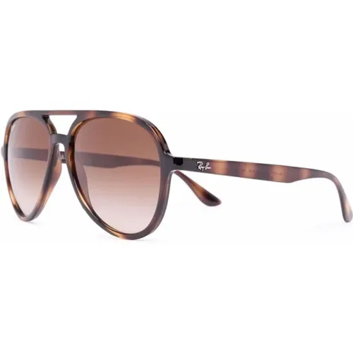 Braun/Havana Sonnenbrille, vielseitig und stilvoll , unisex, Größe: 57 MM - Ray-Ban - Modalova