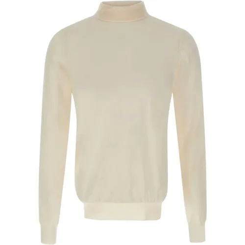 Wool Turtleneck Sweater , male, Sizes: 2XL, L, XL - Paolo Pecora - Modalova