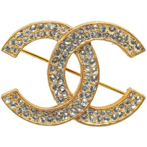 Pre-owned Metal brooches , female, Sizes: ONE SIZE - Chanel Vintage - Modalova