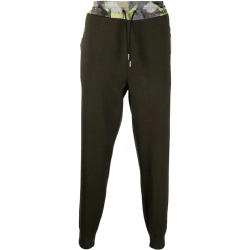 Grüne Sweatpants aus Wollmischung für Männer , Herren, Größe: L - ETRO - Modalova