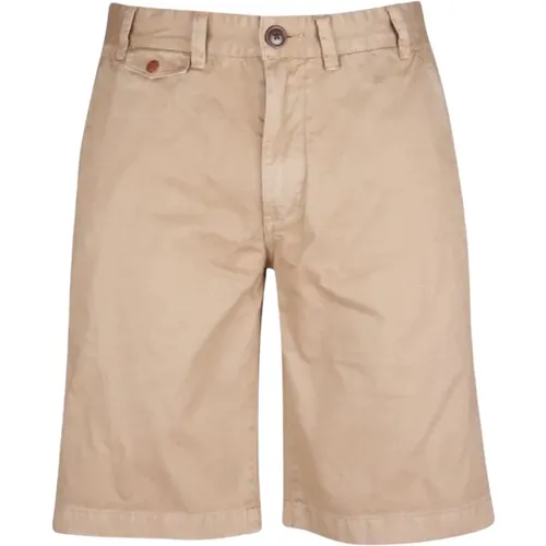 Stone Twill Summer Shorts , male, Sizes: W34 - Barbour - Modalova