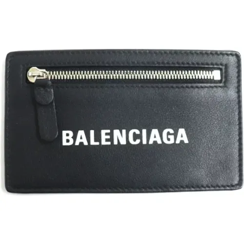 Pre-owned Leather wallets , female, Sizes: ONE SIZE - Balenciaga Vintage - Modalova