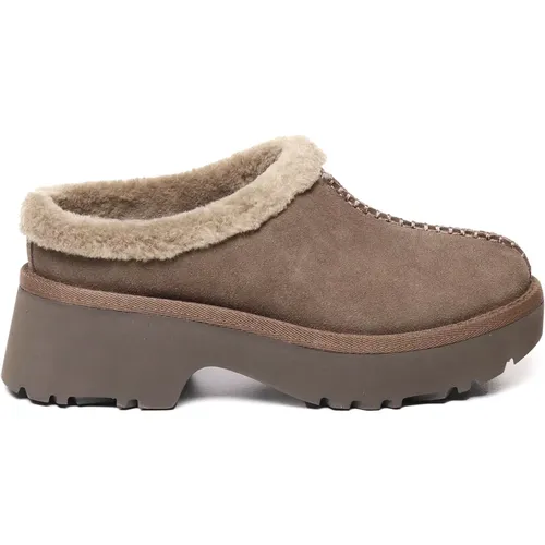 Wildleder Clogs mit Gummisohle , Damen, Größe: 41 EU - Ugg - Modalova