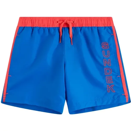 Junior Side Logo Boxer Shorts - Sundek - Modalova