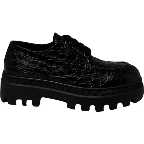 Lace-up Shoes , female, Sizes: 5 UK, 5 1/2 UK, 7 UK, 6 UK - Car Shoe - Modalova