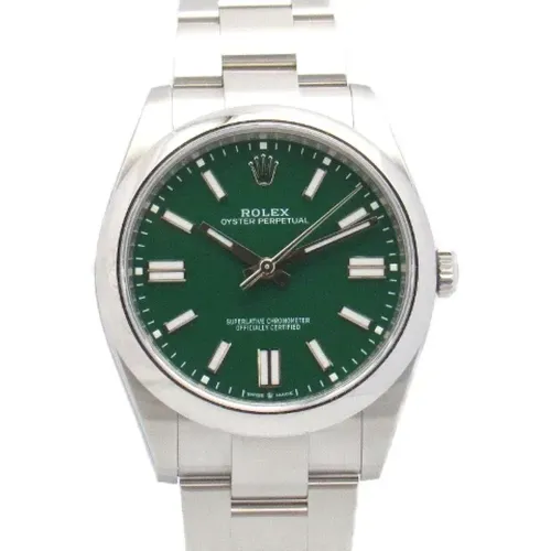 Pre-owned Metal watches , female, Sizes: ONE SIZE - Rolex Vintage - Modalova