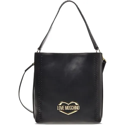 Spring/Summer Shoulder Bag Jc4052Pp1Gld1 , female, Sizes: ONE SIZE - Love Moschino - Modalova