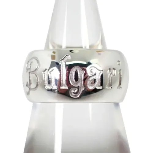 Pre-owned Silber ringe , Damen, Größe: ONE Size - Bvlgari Vintage - Modalova