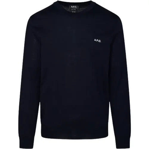 Dark Axel Sweater , male, Sizes: S, M - A.p.c. - Modalova