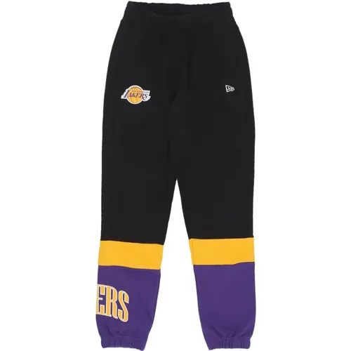 NBA Color Block Jogger Pants , female, Sizes: XS - new era - Modalova