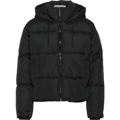 Kurze Steppjacke Schwarz - Saint Tropez - Modalova