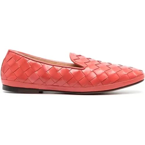 Braided Leather Loafers , female, Sizes: 3 UK - Henderson - Modalova