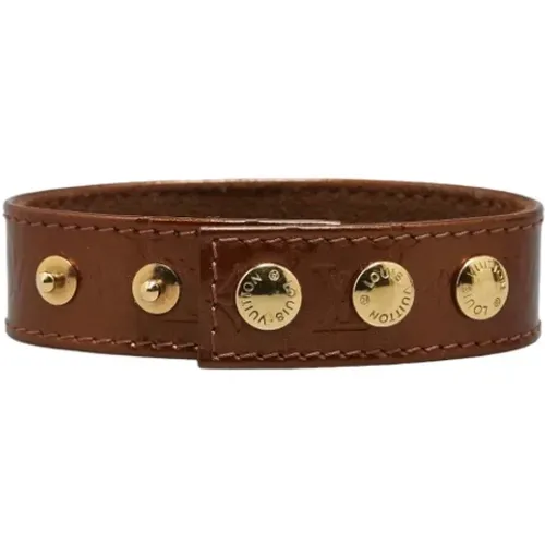 Pre-owned Leather bracelets , female, Sizes: ONE SIZE - Louis Vuitton Vintage - Modalova