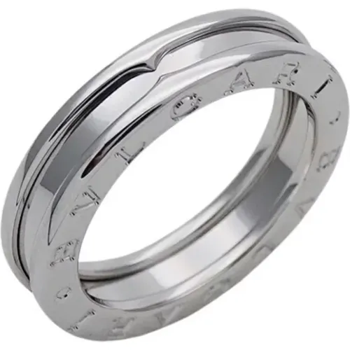 Pre-owned White Gold rings , female, Sizes: ONE SIZE - Bvlgari Vintage - Modalova