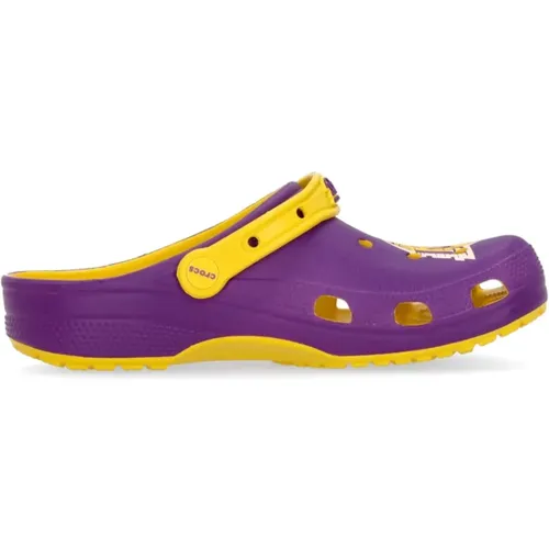 Lakers Classic Clog - Sunflower , Herren, Größe: 43 EU - Crocs - Modalova