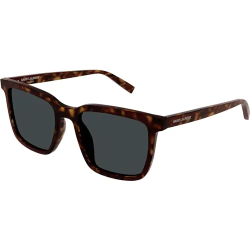 Havana/Smoke Sunglasses SL 506 - Saint Laurent - Modalova