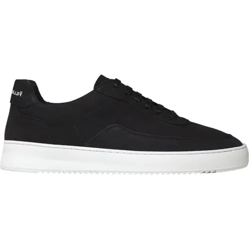 Mondo 2.0 Ripple Nubuck Schwarze Sneakers , Herren, Größe: 42 EU - Filling Pieces - Modalova