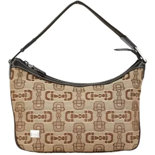 Pre-owned Canvas shoulder-bags , female, Sizes: ONE SIZE - Gucci Vintage - Modalova