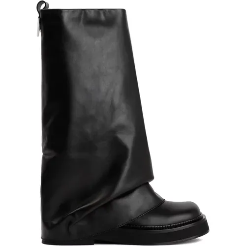 Ankle Boots with Silver Hardware , female, Sizes: 4 UK - The Attico - Modalova