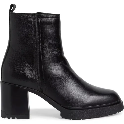 Schwarze Geschlossene Booties , Damen, Größe: 38 EU - tamaris - Modalova