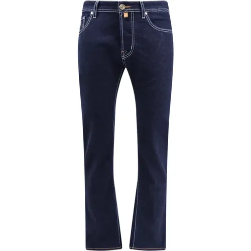 Jeans with Metal Buttons , male, Sizes: W36, W32, W38 - Jacob Cohën - Modalova