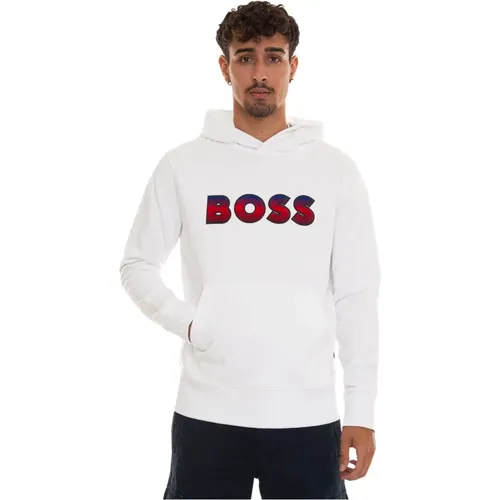 Maxi Logo Kapuzenpullover , Herren, Größe: M - Boss - Modalova