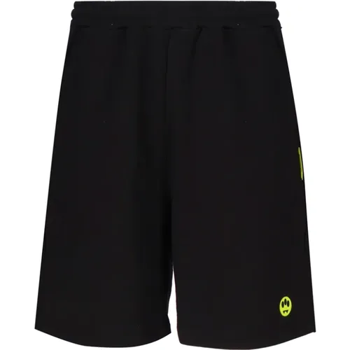 Cotton Shorts with Smile Logo , male, Sizes: M, XL, XS - Barrow - Modalova