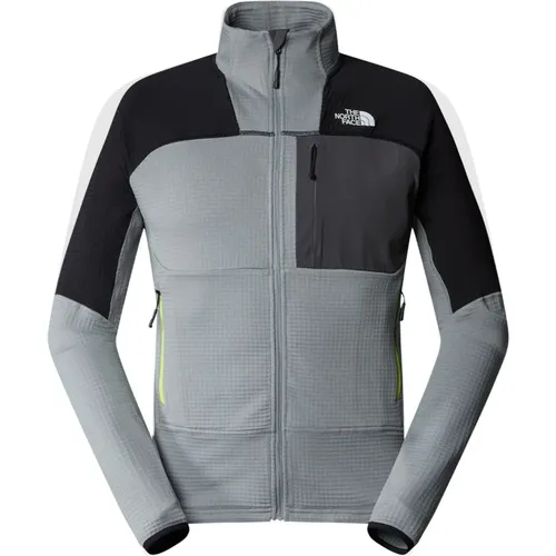 Stormgap Powergrid Jacket Monument Grey , male, Sizes: XL, S - The North Face - Modalova