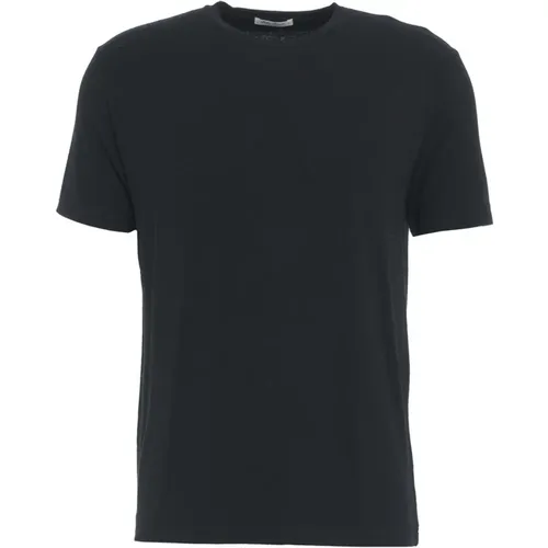 Schwarze T-Shirts & Polos Aw24 , Herren, Größe: L - Stefan Brandt - Modalova