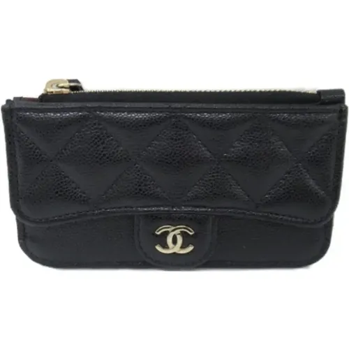 Pre-owned Leather wallets , female, Sizes: ONE SIZE - Chanel Vintage - Modalova