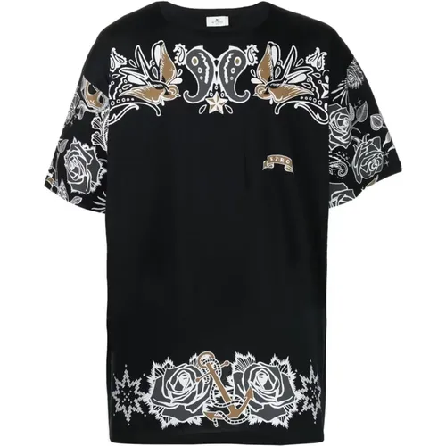 T-shirts , male, Sizes: M - ETRO - Modalova