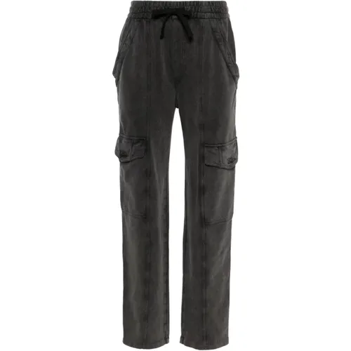 Schwarze Hose Peorana , Damen, Größe: XS - Isabel Marant Étoile - Modalova