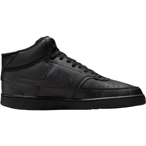 Schwarze Court Vision Sneakers , Herren, Größe: 43 EU - Nike - Modalova