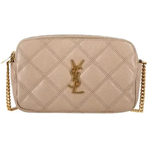 Pre-owned Leather crossbody-bags , female, Sizes: ONE SIZE - Yves Saint Laurent Vintage - Modalova