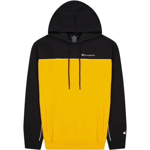 Hoodie mit Farbblock und Taschen , Herren, Größe: 2XL - Champion - Modalova