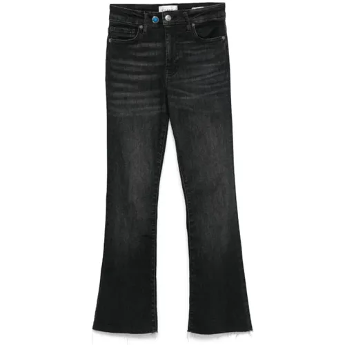 Washed Mini Bootcut Pants , female, Sizes: W29, W30, W26, W31, W28, W27 - Frame - Modalova