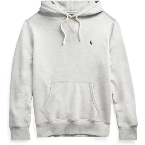 Klassischer College Hoodie in Hellgrau - Polo Ralph Lauren - Modalova