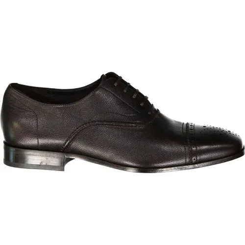 Lane Lace-Up Derbies , male, Sizes: 7 1/2 UK, 7 UK - Salvatore Ferragamo - Modalova