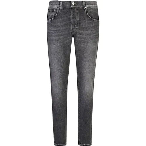 Grey Jeans for Men Aw24 , male, Sizes: W34, W35, W33 - PT Torino - Modalova