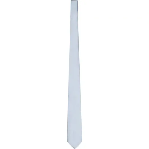 Luxurious Silk Satin Tie , male, Sizes: ONE SIZE - Tagliatore - Modalova