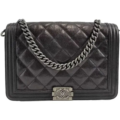 Pre-owned Leather chanel-bags , female, Sizes: ONE SIZE - Chanel Vintage - Modalova