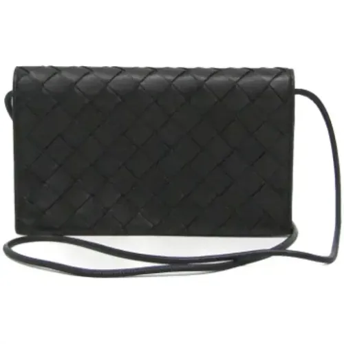 Pre-owned Leather wallets , female, Sizes: ONE SIZE - Bottega Veneta Vintage - Modalova