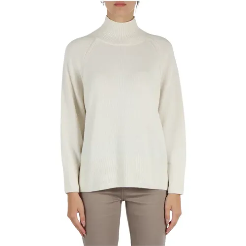 Cashmere blend raglan sweater , female, Sizes: S, L, M - Marella - Modalova