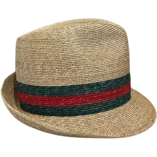 Pre-owned Fabric hats , male, Sizes: ONE SIZE - Gucci Vintage - Modalova