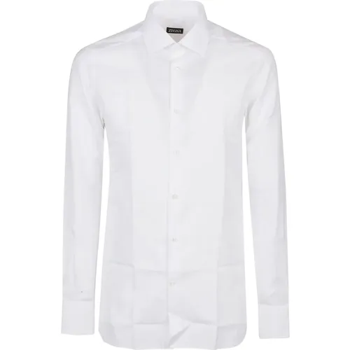 Classic Long Sleeve Shirt , male, Sizes: 4XL - Ermenegildo Zegna - Modalova