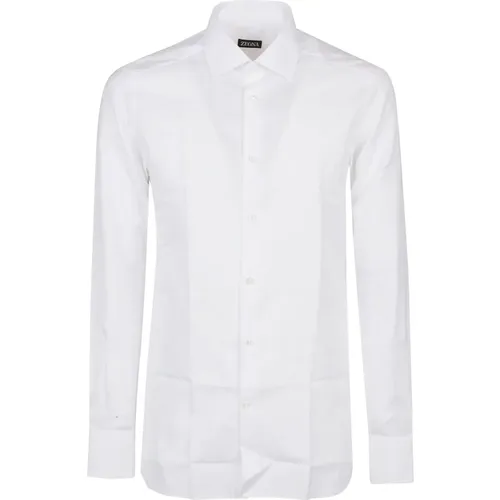 Classic Long Sleeve Shirt , male, Sizes: L, 2XL, XL, 3XL, 4XL, M - Ermenegildo Zegna - Modalova
